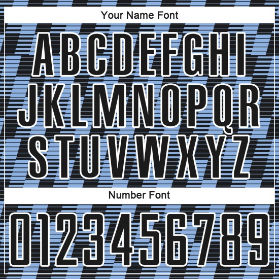 Benutzerdefiniertes schwarz-hellblau-weißes Sublimations-Fußballtrikot Benutzerdefiniertes schwarz-hellblau-weißes Sublimations-Fußballtrikot