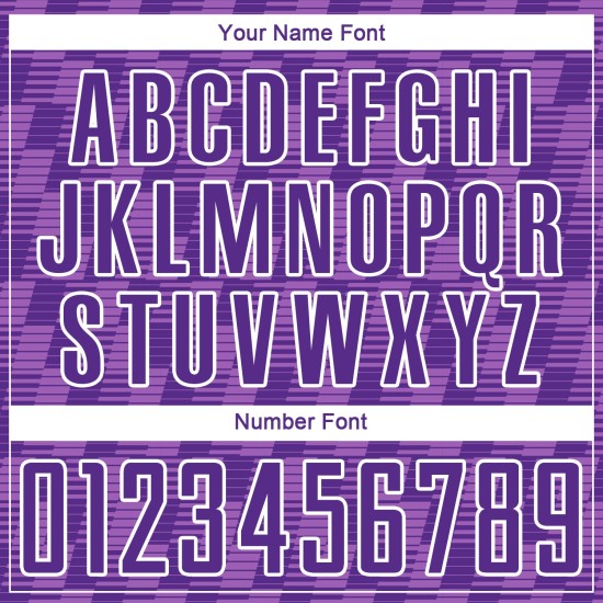 Benutzerdefiniertes Lila Medium Lila-Weiße Linie Sublimation Fußballuniform Trikot Benutzerdefiniertes Lila Medium Lila-Weiße Linie Sublimation Fußballuniform Trikot