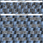 Benutzerdefiniertes schwarz-hellblau-weißes Sublimations-Fußballtrikot Benutzerdefiniertes schwarz-hellblau-weißes Sublimations-Fußballtrikot