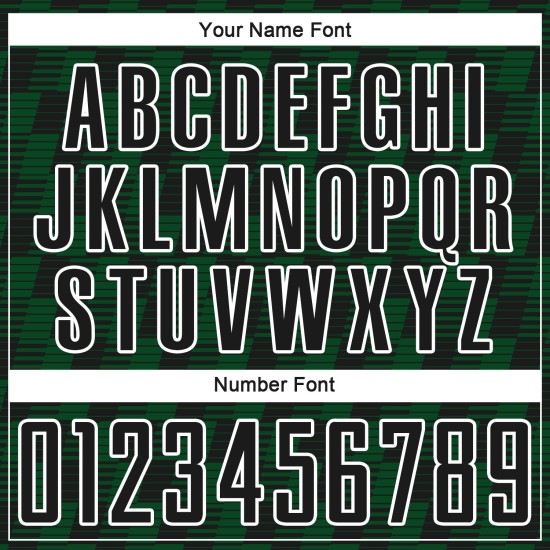 Benutzerdefiniertes schwarz-grün-weißes Sublimations-Fußballtrikot Benutzerdefiniertes schwarz-grün-weißes Sublimations-Fußballtrikot