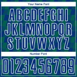 Benutzerdefiniertes Royal Kelly Grün-Weiß Line Sublimation Fußballuniform-Trikot Benutzerdefiniertes Royal Kelly Grün-Weiß Line Sublimation Fußballuniform-Trikot