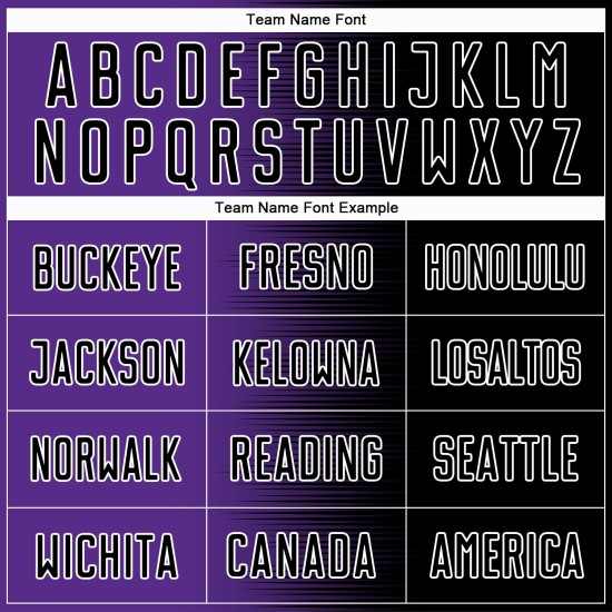 Benutzerdefinierte schwarz lila-weiß Gradienten Linie Sublimation Fußball Uniform Trikot Benutzerdefinierte schwarz lila-weiß Gradienten Linie Sublimation Fußball Uniform Trikot