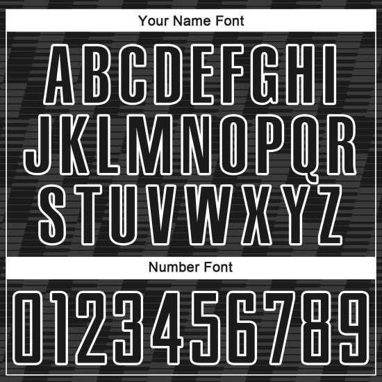 Benutzerdefiniertes Sublimations-Fußballtrikot in Schwarz und Weiß Benutzerdefiniertes Sublimations-Fußballtrikot in Schwarz und Weiß