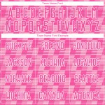 Benutzerdefiniertes rosa hellrosa-weißes Sublimations-Fußballtrikot Benutzerdefiniertes rosa hellrosa-weißes Sublimations-Fußballtrikot